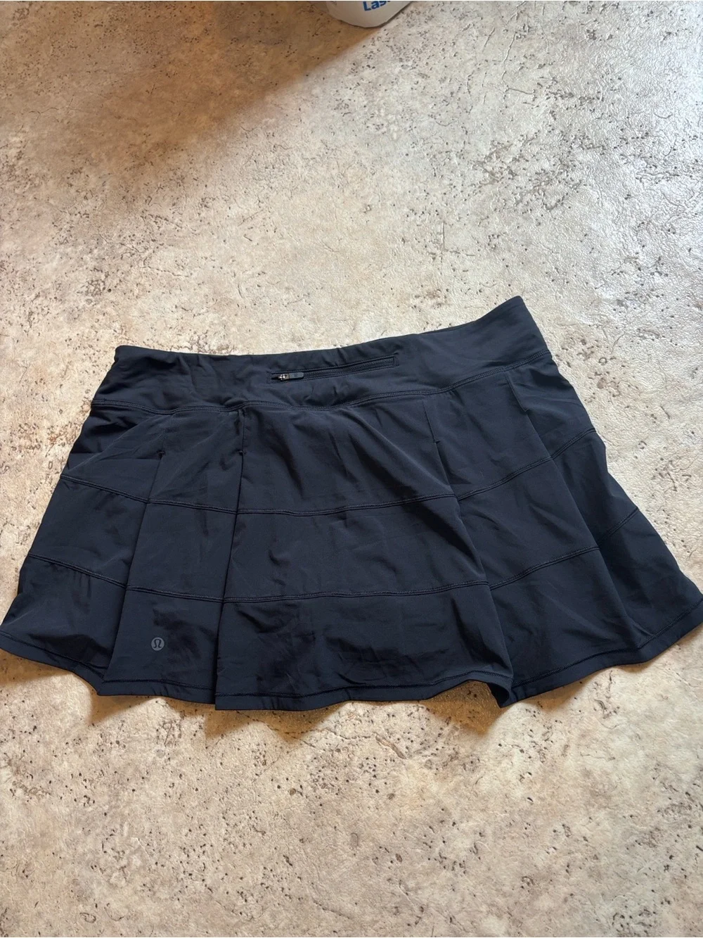 lululemon athletica black skort